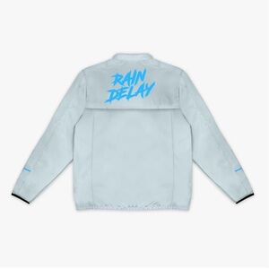 Baseball‎ Lifestyle 101 Rain Delay Jacket Gray Youth Small New With Tags